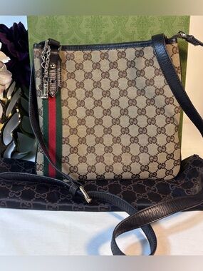 Beautiful Gucci Supreme Messenger